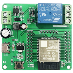 Moduł przekaźnika 1 kanałowy WiFi Bluetooth płytka rozwojowa DC5-60V ESP32